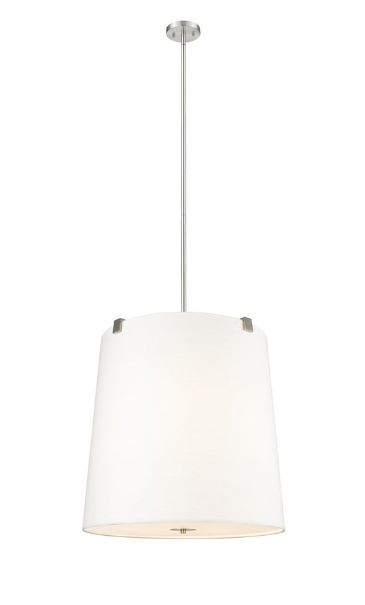 Z-Lite - 3501P24-BN - Six Light Pendant - Weston - Brushed Nickel