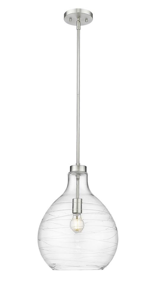 Z-Lite - 496P13-BN - One Light Pendant - Bon Air - Brushed Nickel