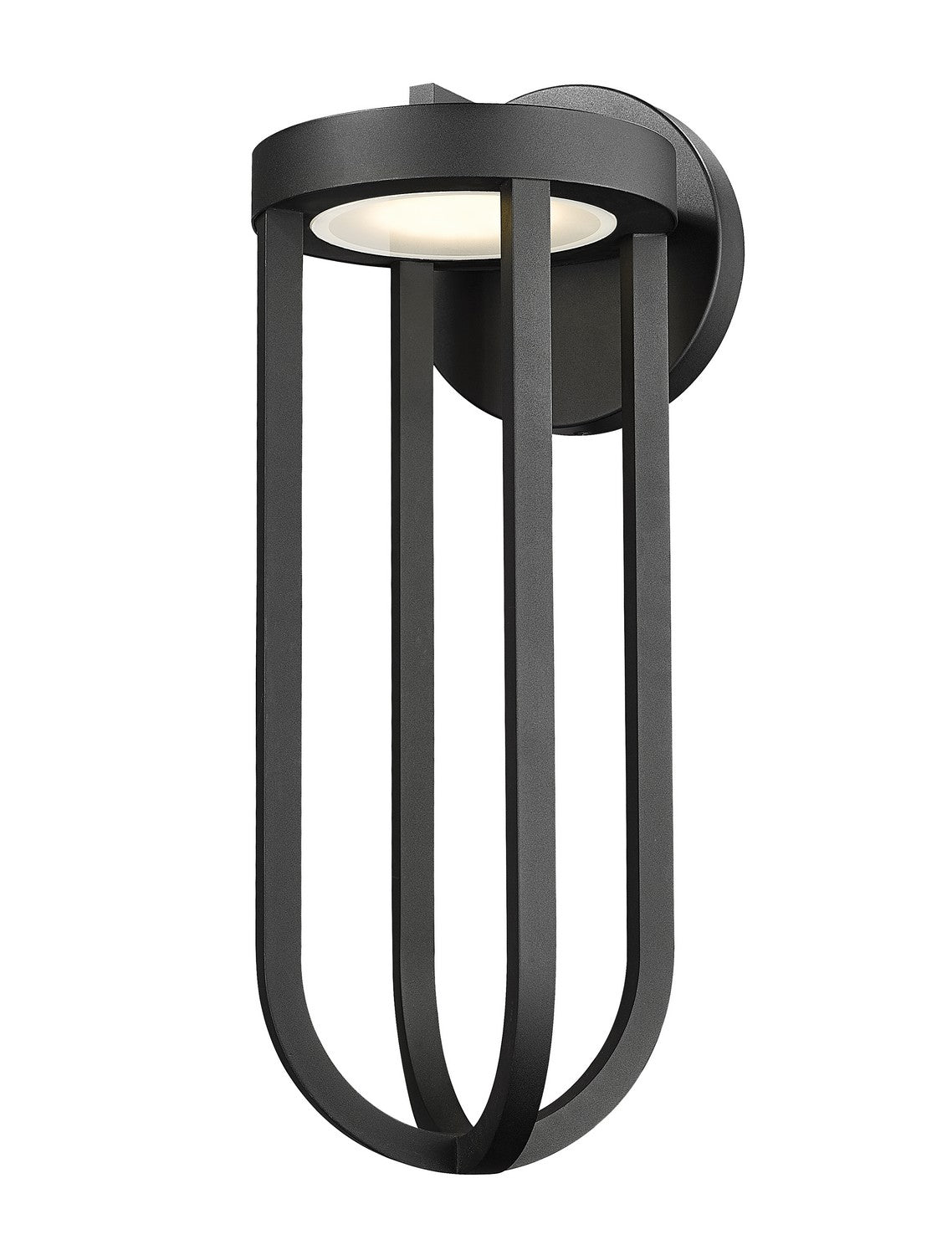 Z-Lite - 5005B-BK-LED - LED Outdoor Wall Mount - Leland - Sand Black