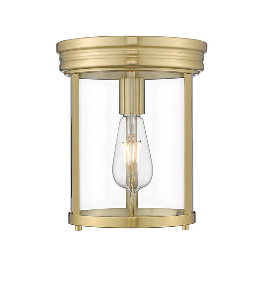Z-Lite - 742F9-LG - One Light Flush Mount - Thayer - Luxe Gold