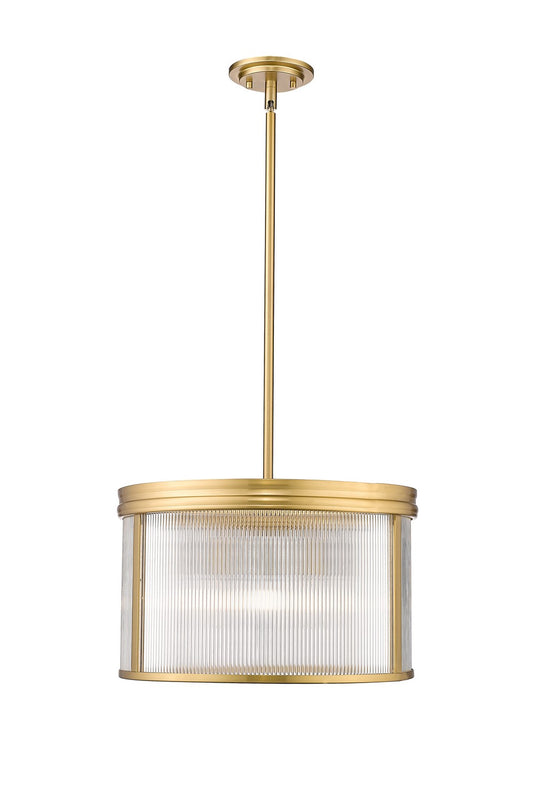 Z-Lite - 7504P18-MGLD - Five Light Pendant - Carnaby - Modern Gold