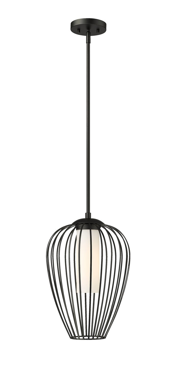 Z-Lite - 7507-12MB - One Light Pendant - Savanti - Matte Black