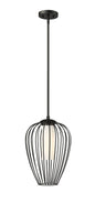 Z-Lite - 7507-12MB - One Light Pendant - Savanti - Matte Black