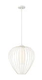 Z-Lite - 7507-18TW - One Light Pendant - Savanti - Textured White