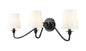 Z-Lite - 7509-3S-MB - Three Light Wall Sconce - Gianna - Matte Black