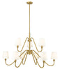 Z-Lite - 7509-9-46MGLD - Nine Light Chandelier - Gianna - Modern Gold