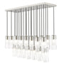 Z-Lite - 824P-23L-BN - 23 Light Linear Chandelier - Alton - Brushed Nickel