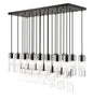 Z-Lite - 824P-23L-MB - 23 Light Linear Chandelier - Alton - Matte Black