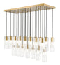 Z-Lite - 824P-23L-MGLD - 23 Light Linear Chandelier - Alton - Modern Gold