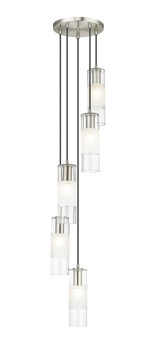 Z-Lite - 824P-5R-BN - Five Light Chandelier - Alton - Brushed Nickel