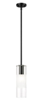 Z-Lite - 824P-ROD-MB - One Light Pendant - Alton - Matte Black