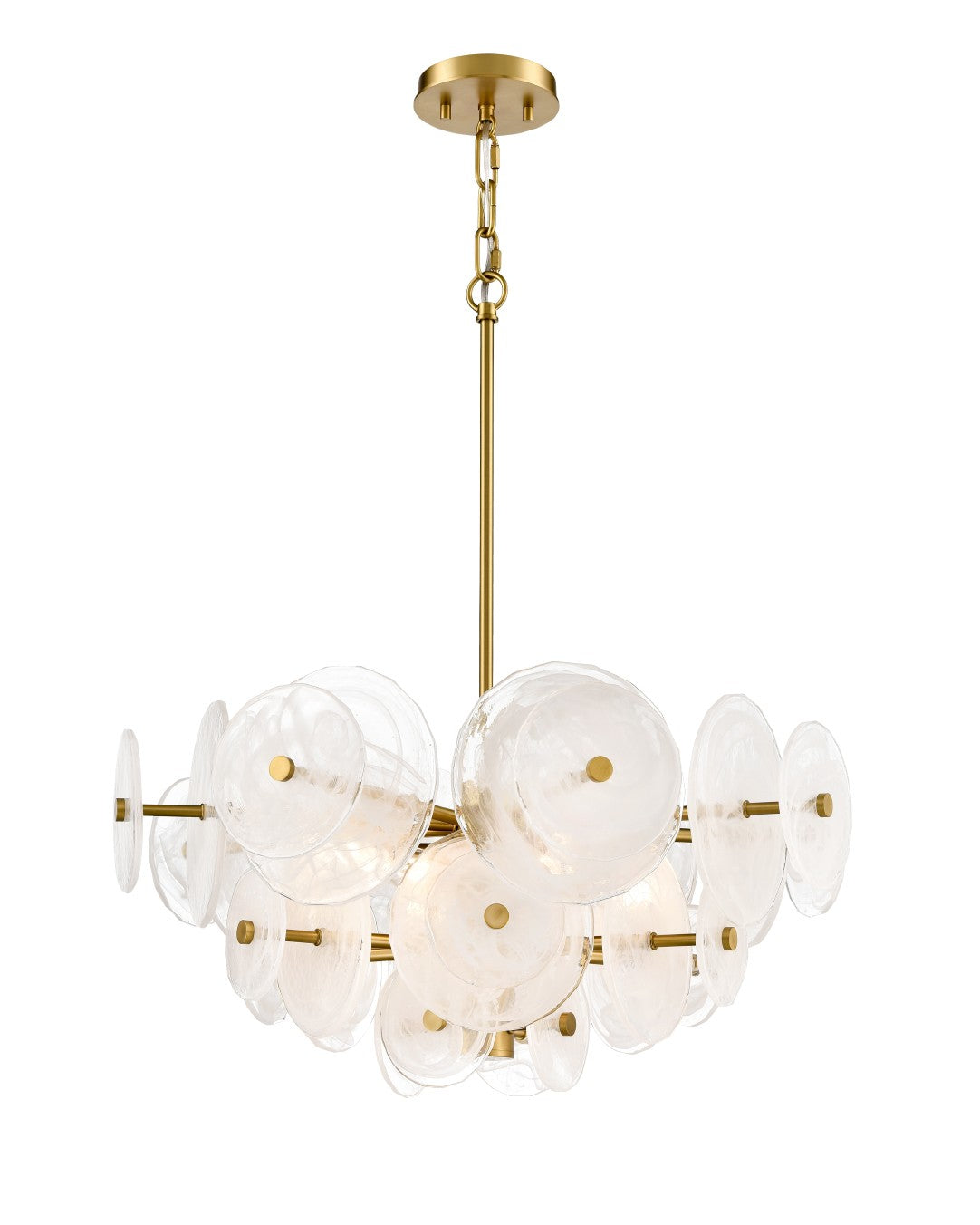 DVI Lighting - DVP36505BR-MS - Six Light Pendant - Carousel - Brass