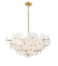 DVI Lighting - DVP36525BR-MS - Four Light Pendant - Carousel - Brass