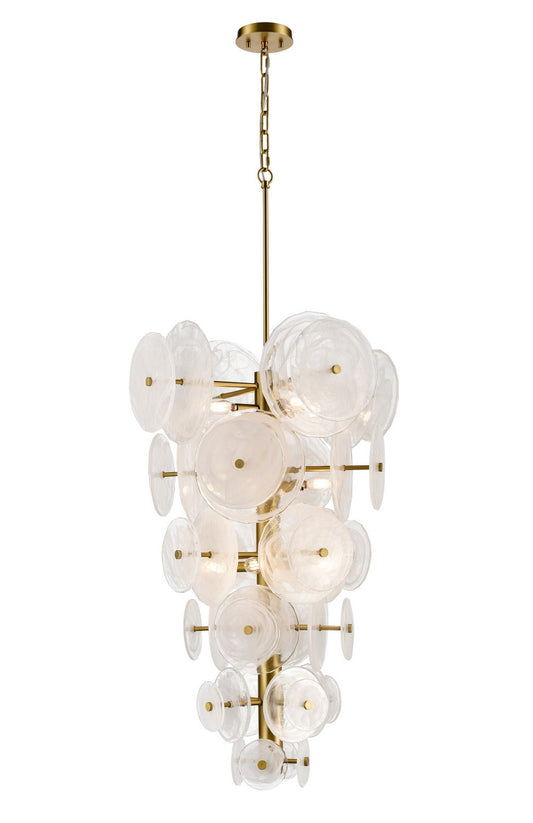 DVI Lighting - DVP36548BR-MS - 12 Light Pendant - Carousel