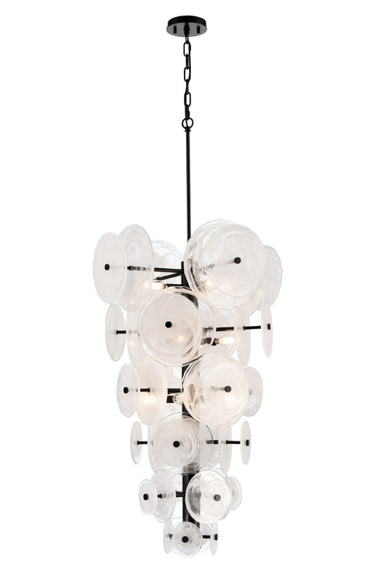 DVI Lighting - DVP36548EB-MS - 12 Light Pendant - Carousel