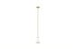 DVI Lighting - DVP47021BR-TO - One Light Pendant - Emma - Brass With True Opal Glass