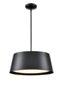 DVI Lighting - DVP47705BK - One Light Pendant - Drumline - Black