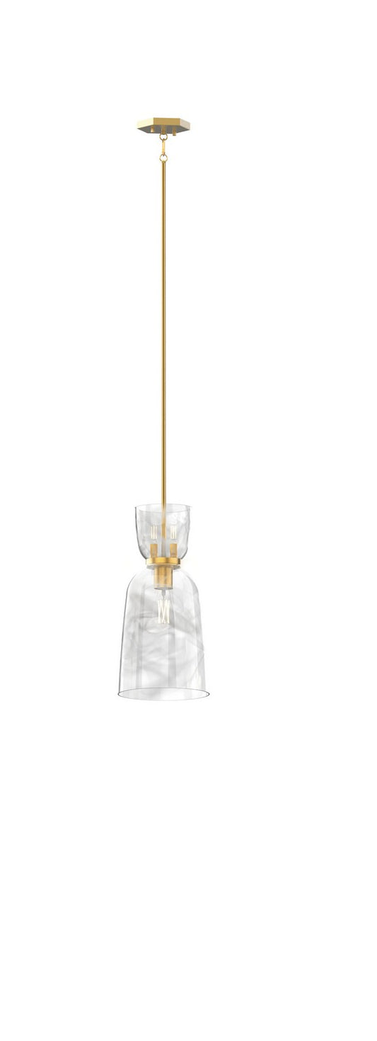 DVI Lighting - DVP49810BR-MS - One Light Mini-Pendant - Chalice - Brass