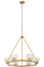 DVI Lighting - DVP49825BR-MS - Six Light Pendant - Chalice - Brass