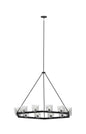 DVI Lighting - DVP49826EB-MS - 12 Light Pendant - Chalice - Ebony