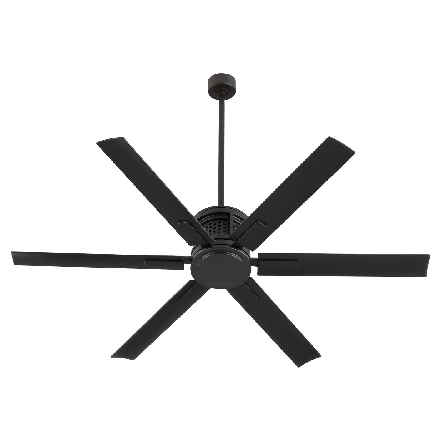 Quorum - 10656-59 - 65" Patio Fan - Zeus - Matte Black