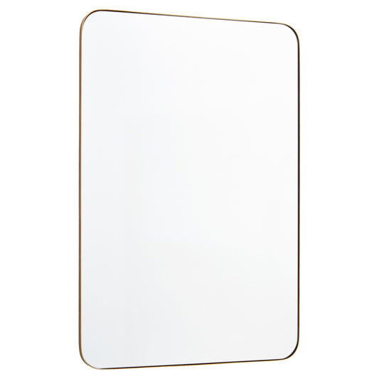 Quorum - 12-2436-21 - Mirror - Stadium Mirrors - Gold Finished