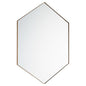 Quorum - 13-2434-21 - Mirror - Hexagon Mirrors - Gold Finished