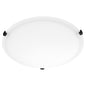 Quorum - 3000-16159 - Three Light Ceiling Mount - Satin Ceiling Mounts - Matte Black
