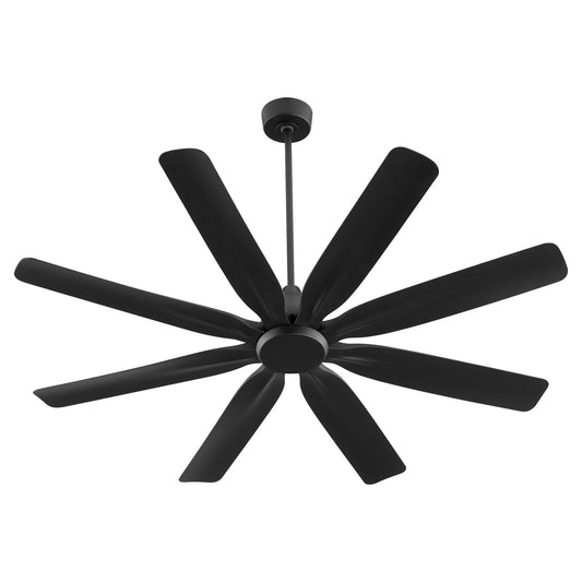 Quorum - 33608-59 - 60" Patio Fan - Rosales - Matte Black