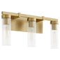 Quorum - 533-3-80 - Three Light Vanity - Kilbey - Aged Brass