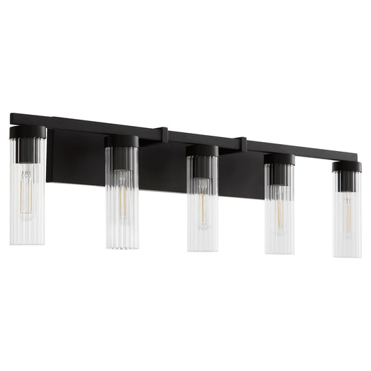 Quorum - 533-5-59 - Five Light Vanity - Kilbey - Matte Black