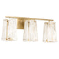 Quorum - 5575-3-80 - Three Light Vanity - Prestige - Aged Brass