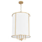 Quorum - 6705-4-80 - Four Light Entry - Eldorado - Aged Brass