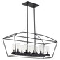 Quorum - 71-10-59 - Ten Light Linear Chandelier - Odeon - Matte Black