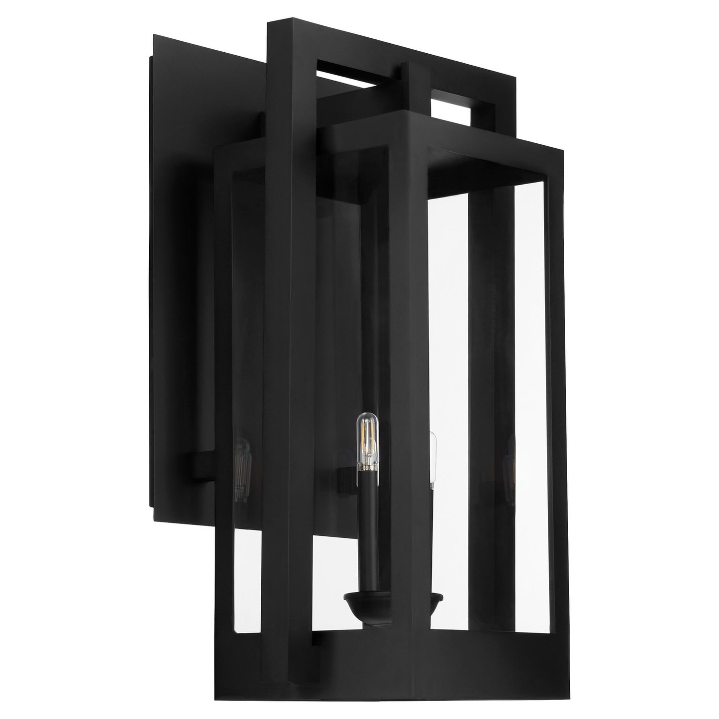Quorum - 736-30-69 - Four Light Wall Lantern - Marco - Textured Black