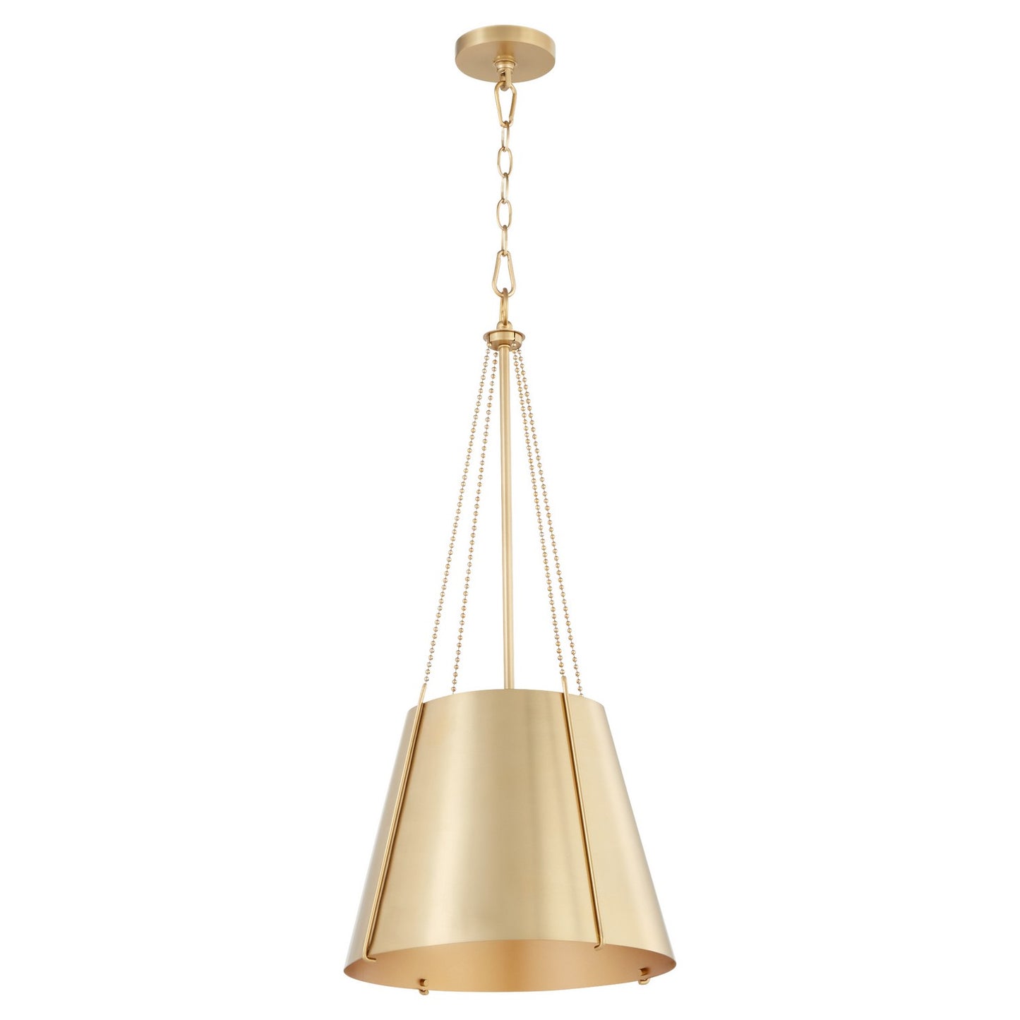 Quorum - 862-1-80 - One Light Pendant - Denise - Aged Brass