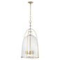 Quorum - 864-3-80 - Three Light Pendant - Alice - Aged Brass