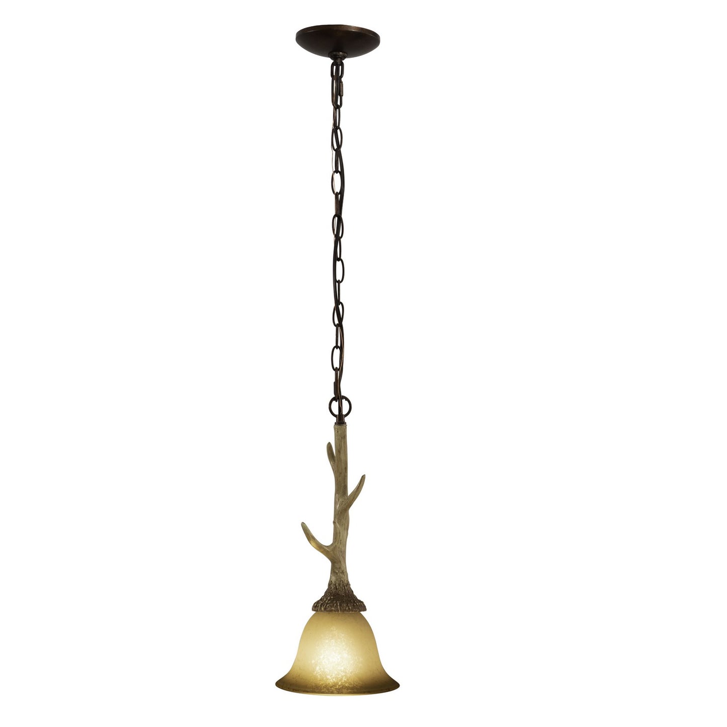 Vaxcel - PD33057NS - One Light Mini Pendant - Lodge - Noachian Stone