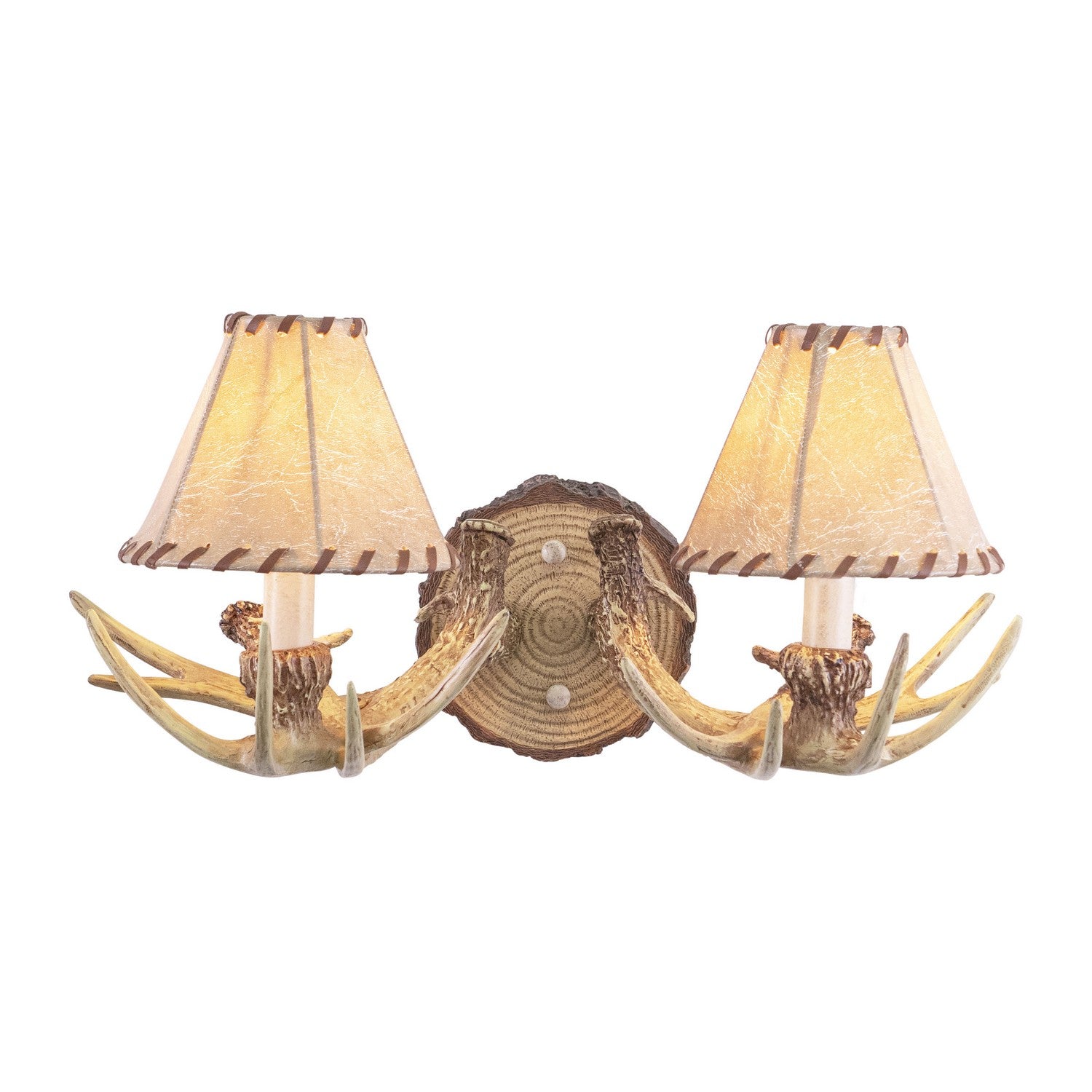 Vaxcel - WL33042NS - Two Light Wall Sconce - Lodge - Noachian Stone