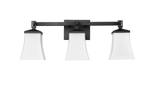 Millennium - 10203-MB - Three Light Vanity - Sonorra - Matte Black