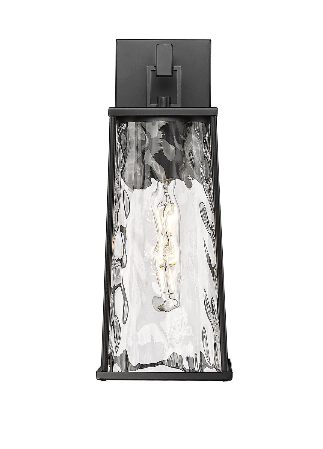 Millennium - 10601-PBK - One Light Outdoor Wall Sconce - Dutton - Powder Coated Black