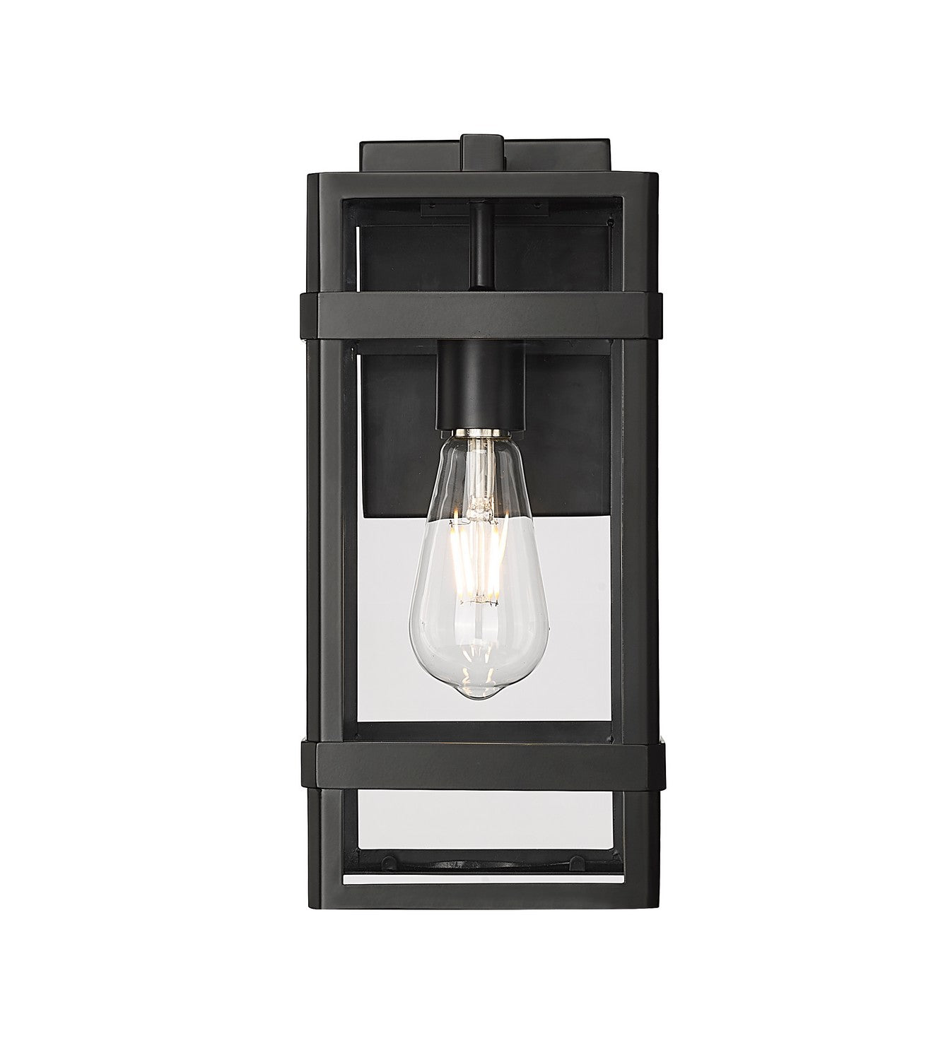 Millennium - 10701-PBK - One Light Outdoor Wall Sconce - Payton - Powder Coated Black