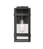 Millennium - 10701-PBK - One Light Outdoor Wall Sconce - Payton - Powder Coated Black