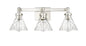 Millennium - 20003-PN - Three Light Vanity - Barlon - Polished Nickel