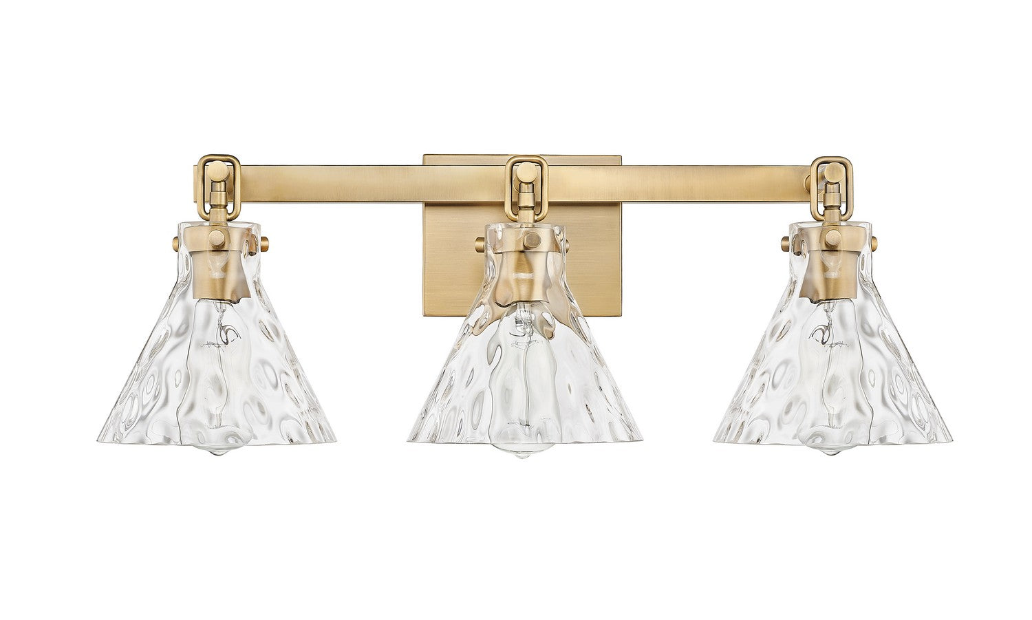 Millennium - 20003-VB - Three Light Vanity - Barlon - Vintage Brass