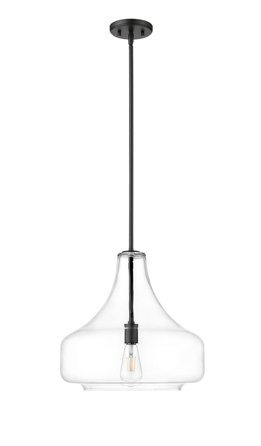 Millennium - 20301-MB - One Light Pendant - Madelynn - Matte Black