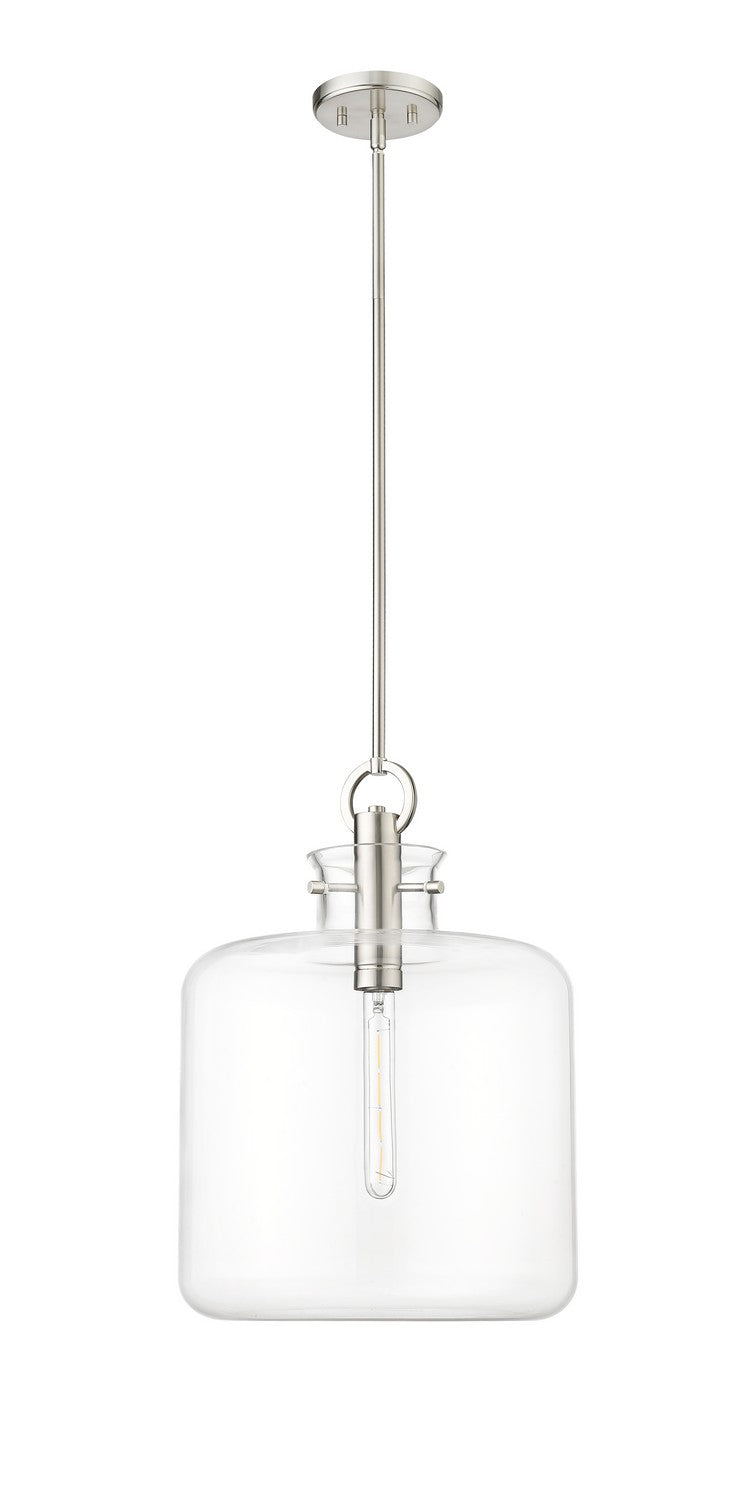 Millennium - 20801-BN - One Light Pendant - Hayloft - Brushed Nickel