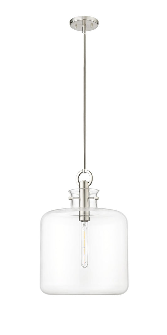 Millennium - 20801-BN - One Light Pendant - Hayloft - Brushed Nickel