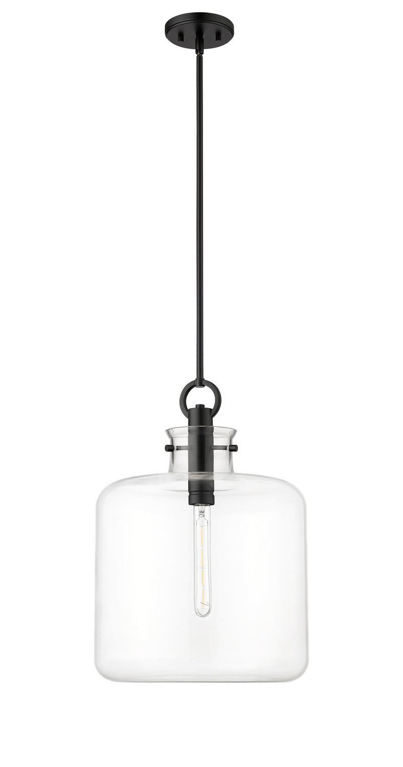 Millennium - 20801-MB - One Light Pendant - Hayloft - Matte Black