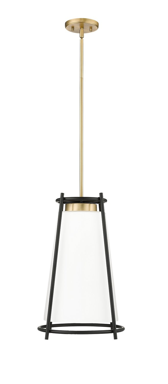 Millennium - 21101-VB - One Light Pendant - Milroe - Vintage Brass